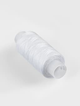 Нитки 40ЛШ, 200 м, белые №001
