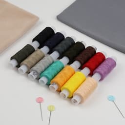 Нитки 40ЛШ, 170 м, набор 14 шт., МИКС