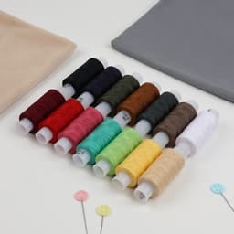 Нитки 40ЛШ, 170 м, набор 14 шт., МИКС