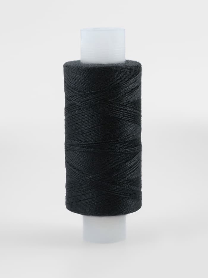 Нитки 40ЛШ, 200 м, чёрные №115