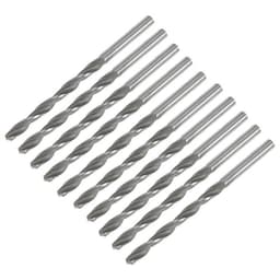 Сверло по металлу ТУНДРА, HSS, цилиндрический хвостовик, 4.5×80 мм, 10 шт.