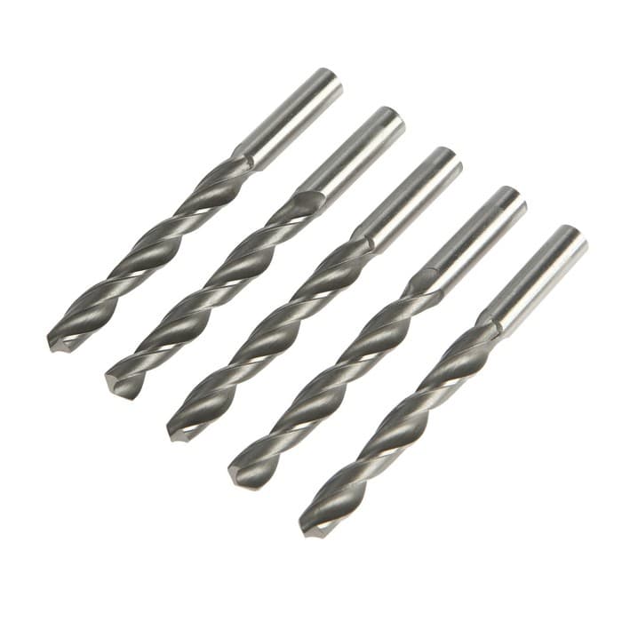 Сверло по металлу ТУНДРА, HSS, цилиндрический хвостовик, 12.5×150 мм, 5 шт.