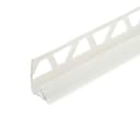 Раскладка внутренняя под плитку «Идеал», 2500×7 – 8 мм, цвет белый