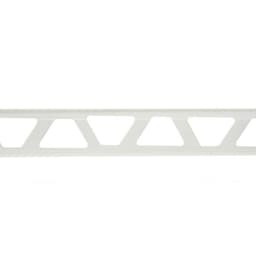 Раскладка внутренняя под плитку «Идеал», 2500×7 – 8 мм, цвет белый