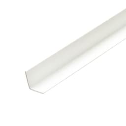 Уголок декоративный «Идеал», 10×10×2700 мм, цвет белый