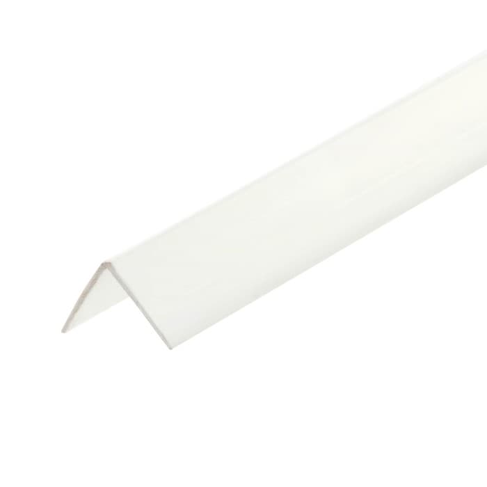 Уголок декоративный «Идеал», 10×10×2700 мм, цвет белый