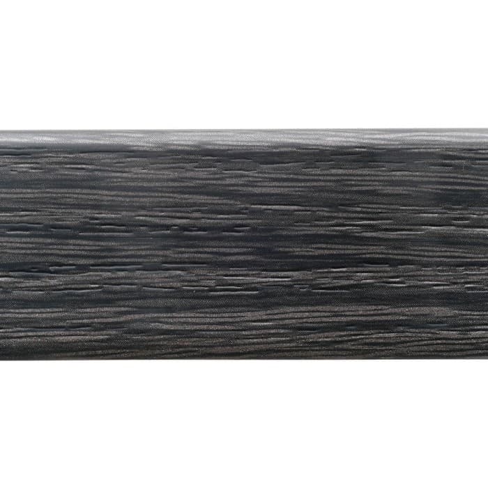 Уголок двухсторонний «Идеал», 30×30×2700 мм, цвет венге чёрный