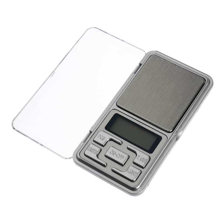 Весы электронные Luazon LVU-02, до 200 г, портативные, серые