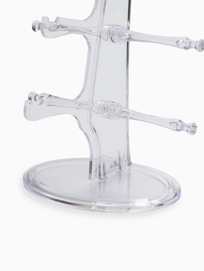 Подставка под очки, настольная, 5 мест, оргстекло, 16×18.3×36 см, прозрачная