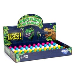 Растущие животные Funny toys в матовом яйце №1 мини «Страна динозавров», МИКС
