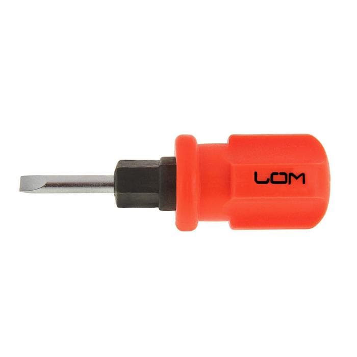 Отвертка комбинированная ЛОМ, 2 в 1, пластиковая рукоятка, PH2/SL6×38 мм