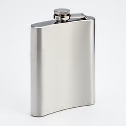 Фляжка «Двуглавый орёл», 240 мл, хром