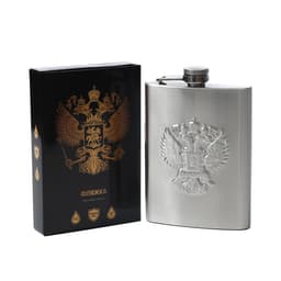 Фляжка «Двуглавый орёл», 240 мл, хром