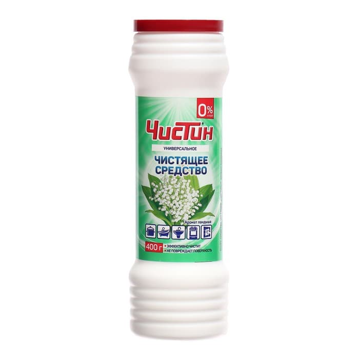 Чистящий порошок «Чистин», Ландыш, 400 г, универсальное