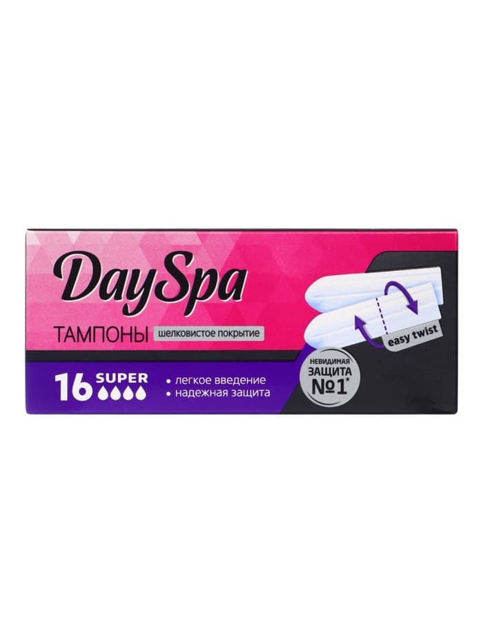 Тампоны «Day Spa» Super, 16 шт.