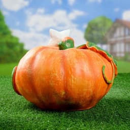 Садовая фигура из полистоуна «Тыква», 30×23×28 см