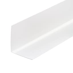 Уголок «Идеал», 20×20×2700 мм, цвет белый