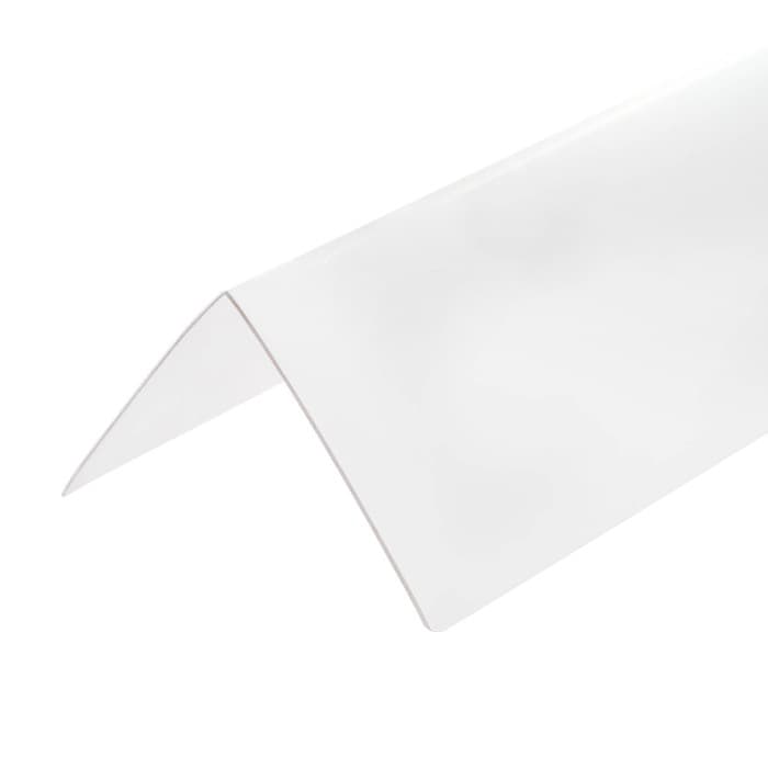 Уголок «Идеал», 20×20×2700 мм, цвет белый