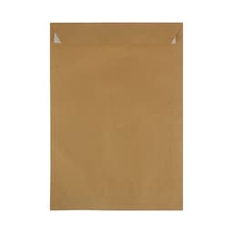 Пакет почтовый C4, 229×324 мм, крафт, без подсказа, отрывная лента, 90 г/м²
