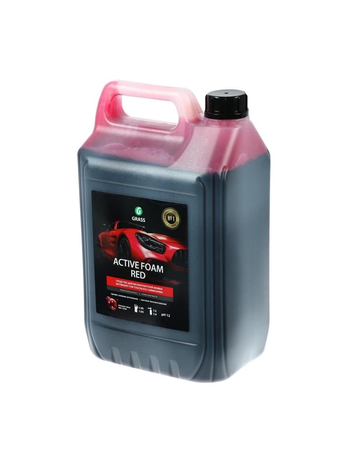 Активная пена Grass Red красная пена, 5 л (1:30-1:50)