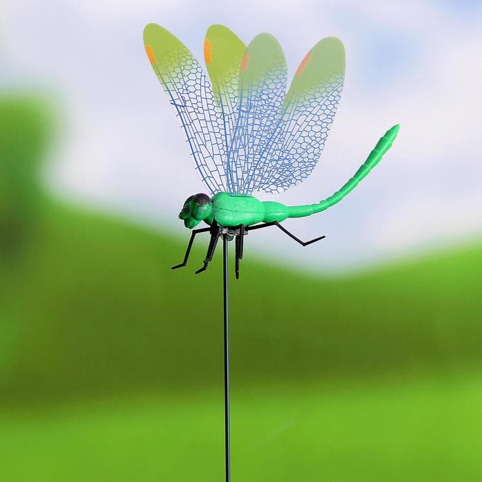 Штекер садовый «Стрекоза Сенди», 14×9 см, h=45 см, МИКС