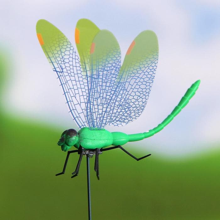 Штекер садовый «Стрекоза Сенди», 14×9 см, h=45 см, МИКС