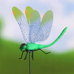 Штекер садовый «Стрекоза Сенди», 14×9 см, h=45 см, МИКС