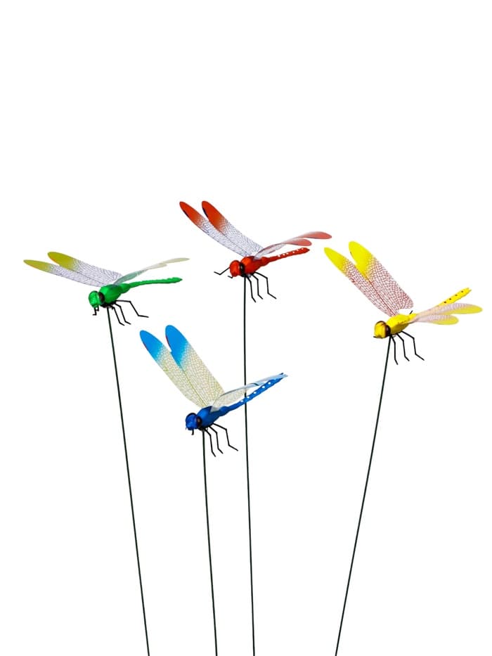 Штекер садовый «Стрекоза Сенди», 14×9 см, h=45 см, МИКС