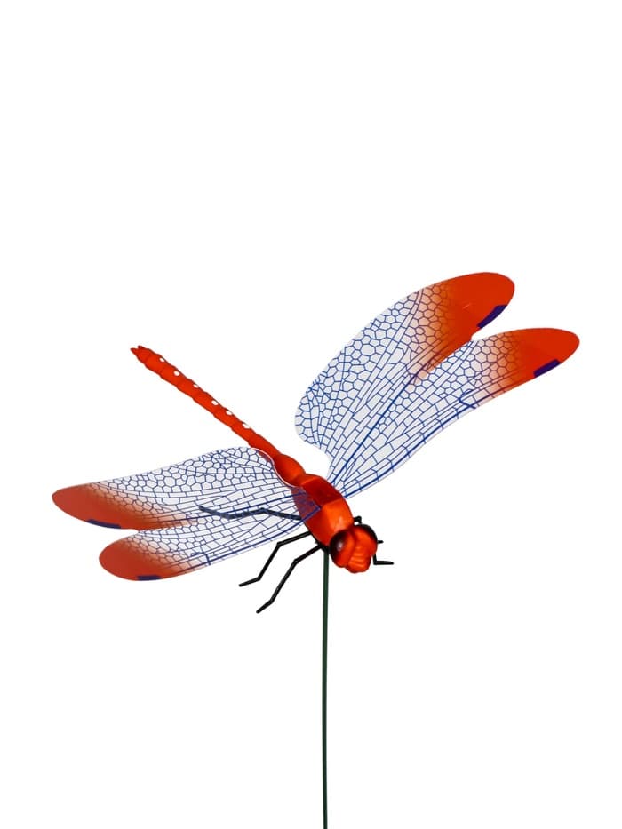 Штекер садовый «Стрекоза Сенди», 14×9 см, h=45 см, МИКС