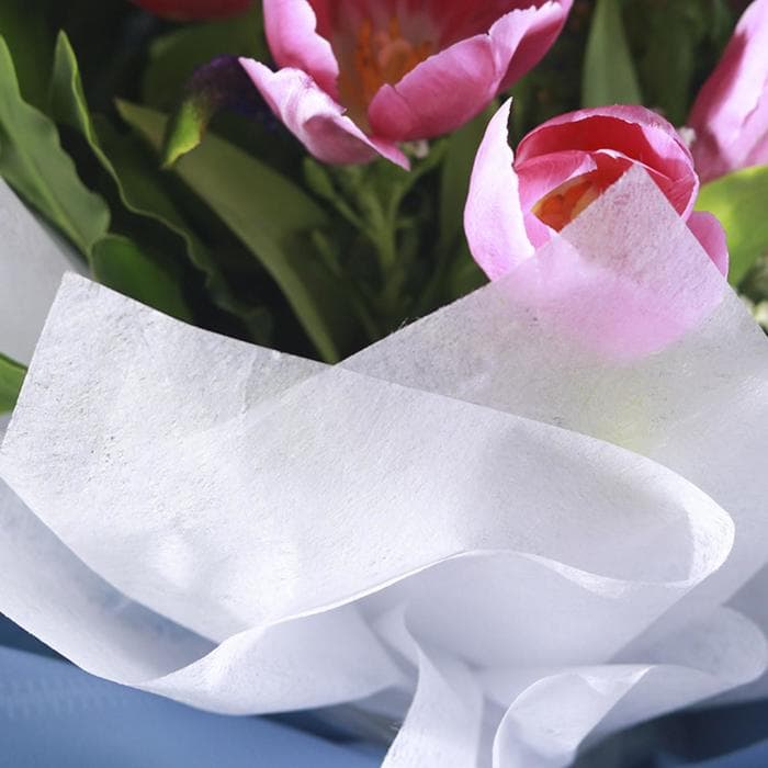 Фетр для упаковок и поделок, однотонный, светло - розовый, 50 см × 15 м