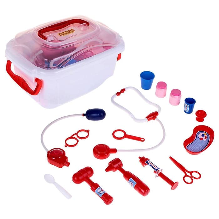 Игровой набор «Доктор №2», в чемоданчике, 14 предметов