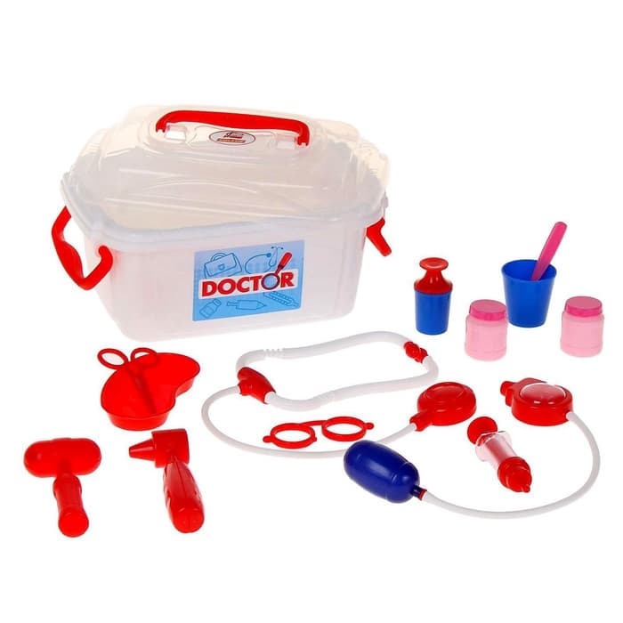 Игровой набор «Доктор №2», в чемоданчике, 14 предметов