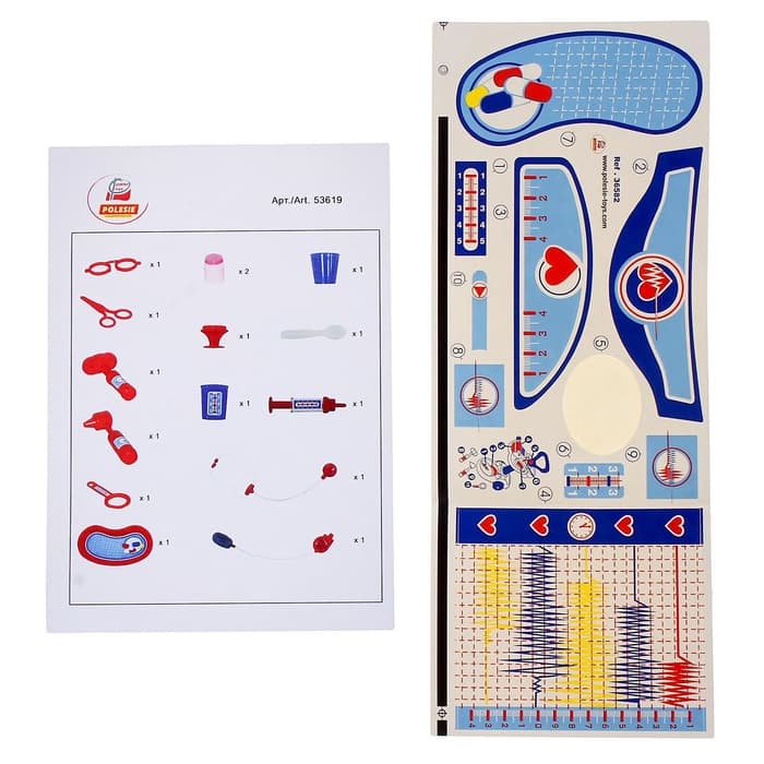 Игровой набор «Доктор №2», в чемоданчике, 14 предметов