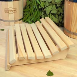 Подголовник для бани и сауны «Анатомический», 39.5×32×9.5 см, липа, «Добропаровъ»