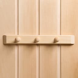 Вешалка для бани и сауны, липа, 30×5×6.5 см, 3 крючка, «Добропаровъ»