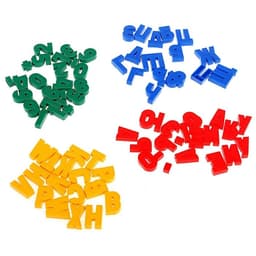 Магнитный набор Десятое Королевство «Буквы, цифры, касса», 79 шт.