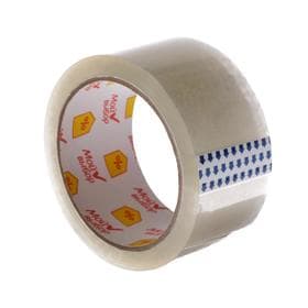 Клейкая лента «Мой выбор», прозрачная, 48 мм × 66 м, 40 мкм