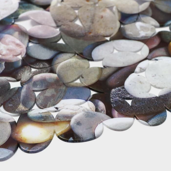 Решётка в раковину Доляна «Галька», 25×28 см