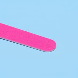 Набор пилок для ногтей на деревянной основе, форма прямая, 200/200 грит, 10 см, 10 шт., МИКС