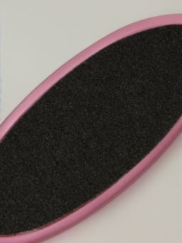 Пилка для пяток, наждачная, эргономичная форма, двусторонняя, 20 см, МИКС