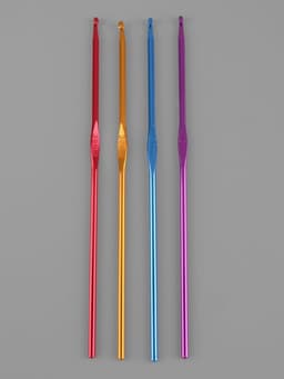 Крючок для вязания, d=3 мм, 15 см, МИКС