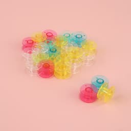 Набор шпулек, d=20 мм, 24 шт., разноцветный