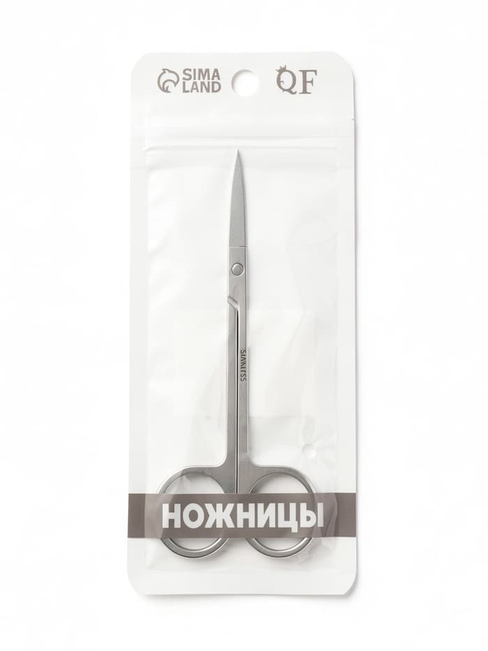 Ножницы маникюрные, прямые, широкие, 12 см