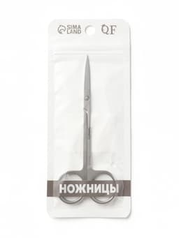 Ножницы маникюрные, прямые, широкие, 12 см