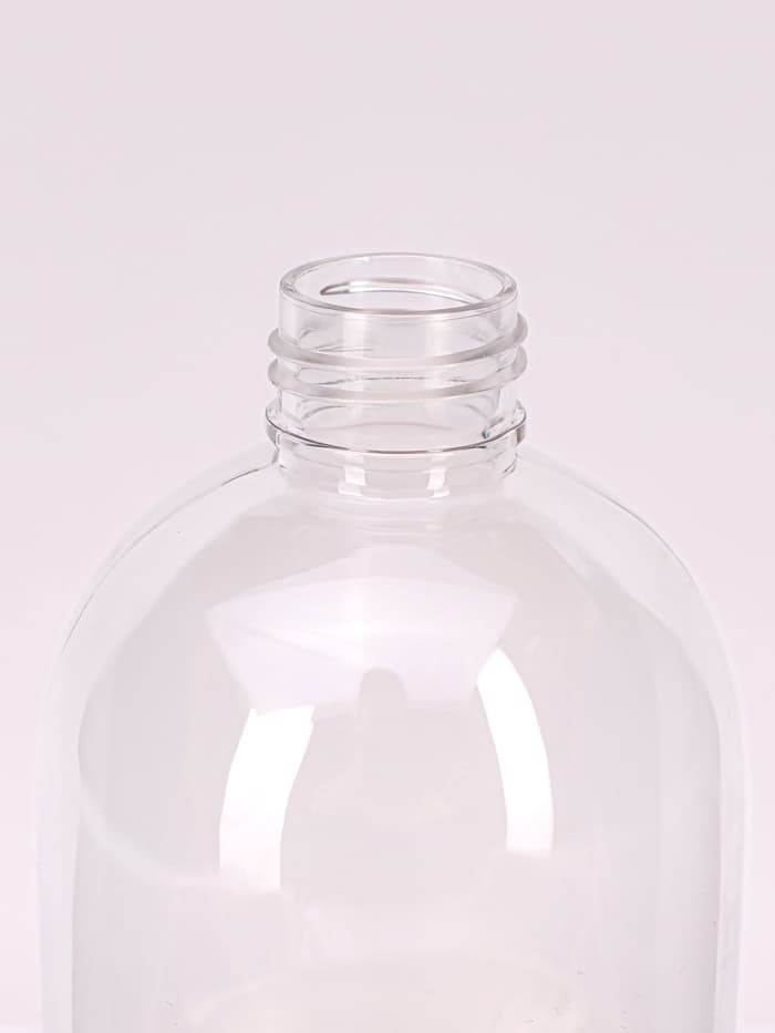 Бутылочка для хранения, с дозатором, 300 мл, белая, прозрачная