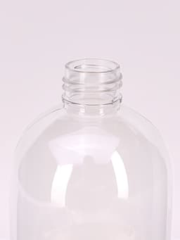 Бутылочка для хранения, с дозатором, 300 мл, белая, прозрачная