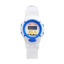 Часы наручные электронные детские «Джуниор», ремешок силикон, l-22 см, синие