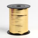 Лента для декора и подарков, золото, металлизированная, 0.5 см × 250 м