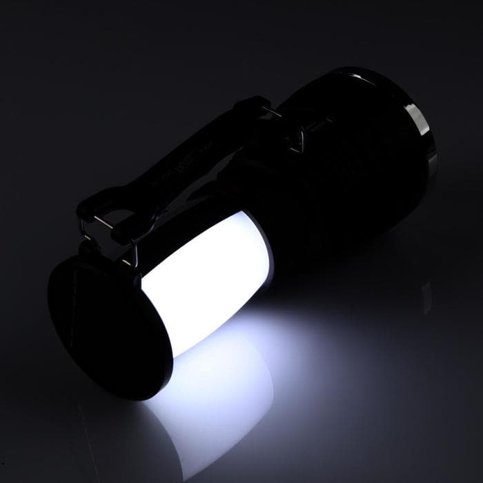 Фонарь светодиодный аккумуляторный ручной, 1 LED, 3 режима, 17.5×7×7 см