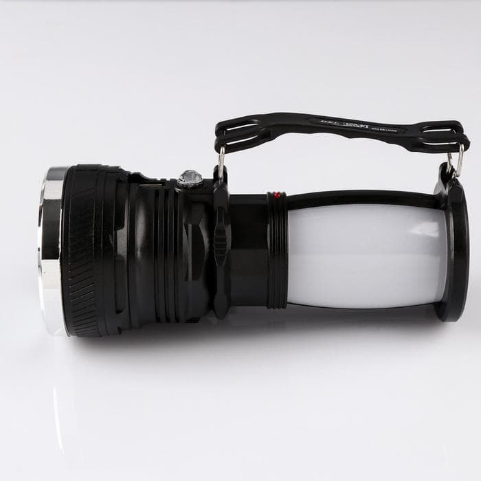 Фонарь светодиодный аккумуляторный ручной, 1 LED, 3 режима, 17.5×7×7 см